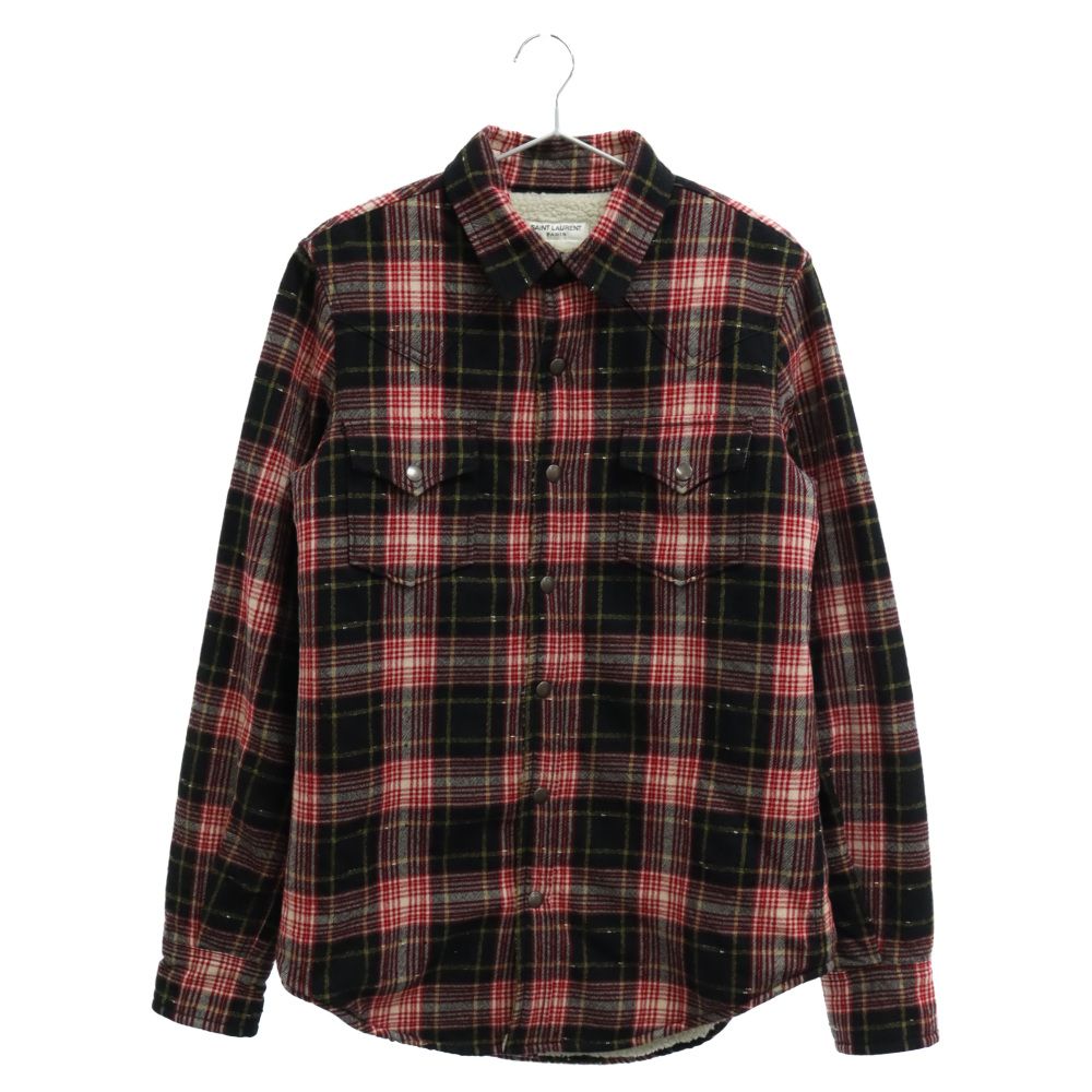 Yves Saint Laurent チェック柄 ジャケット Yves Saint Laurent チェック柄ジャケット