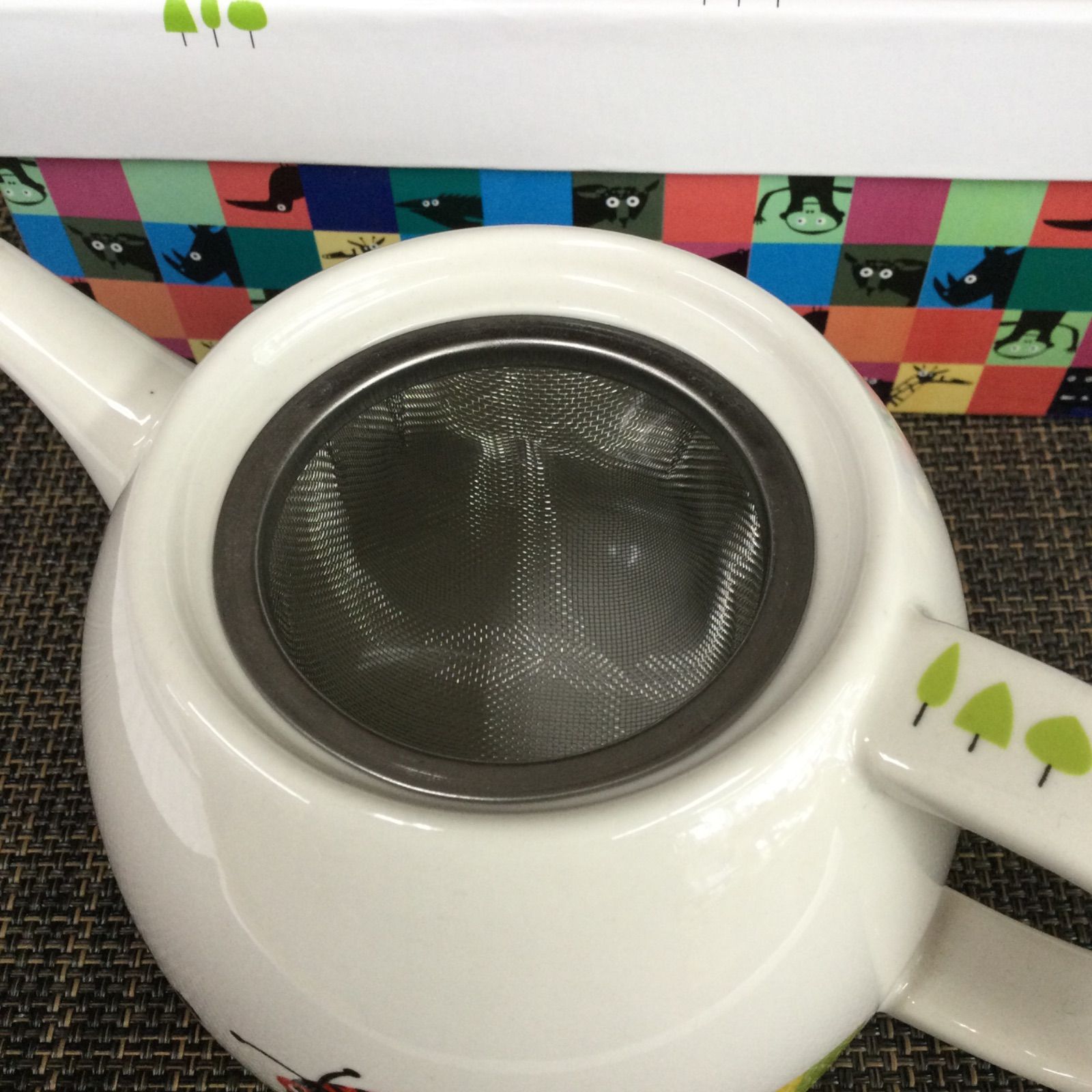 happy zoo ポット茶器セット - メルカリ