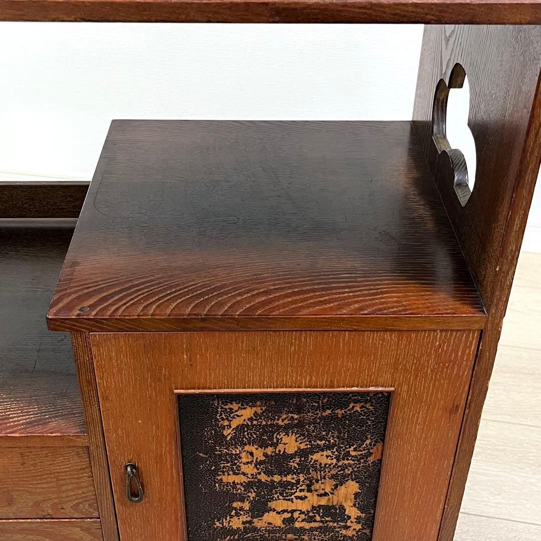 (そ76)ヴィンテージ 茶箪 笥飾り棚 茶箪笥 タンス たんす 茶道具 そ76)ヴィンテージ 茶箪 笥飾り棚 茶箪笥 タンス たんす 茶道具