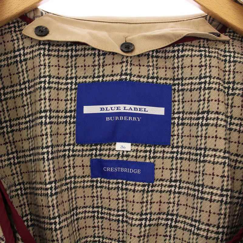バーバリーブルーレーベル BURBERRY BLUE LABEL トレンチコート