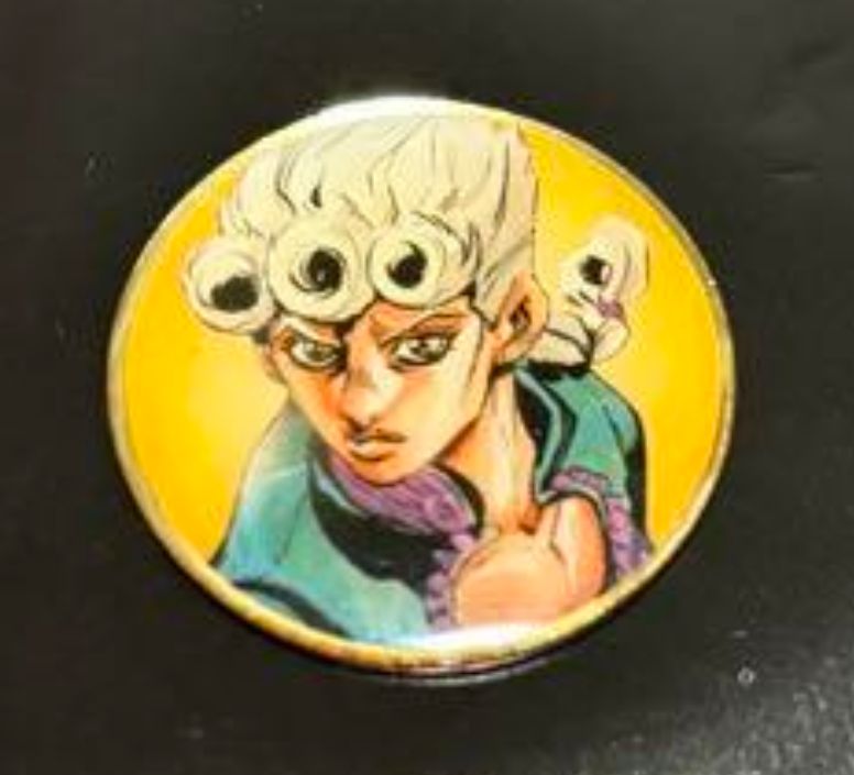 ジョジョの奇妙な冒険 25周年 ドロリッチ 当選品 ピンバッジ ピンズ
