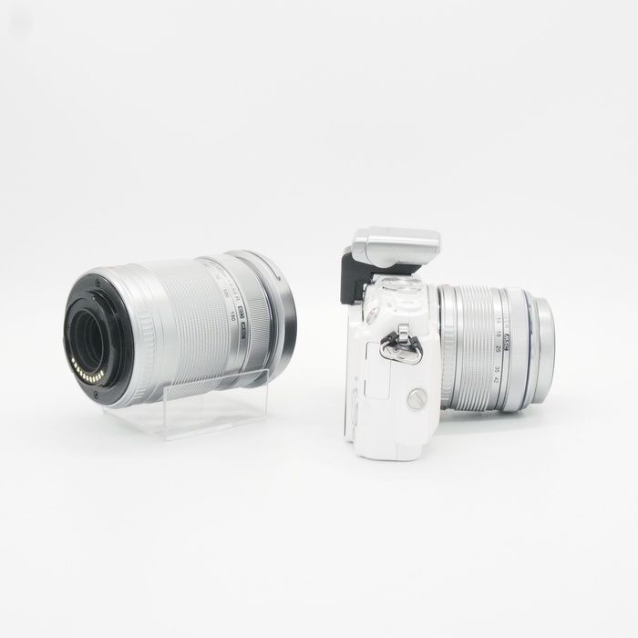 中古】(オリンパス) OLYMPUS E-PL6 ダブルズームキツト ホワイト