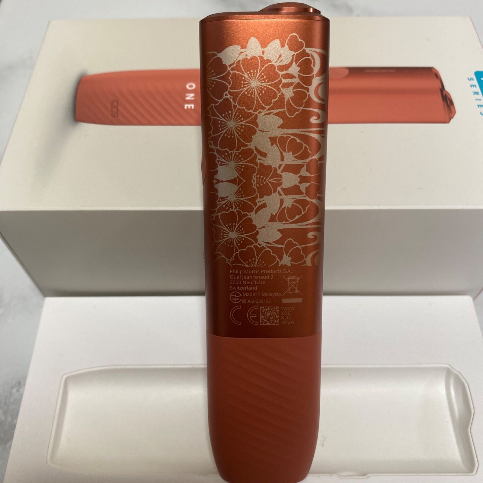 桜 和柄 デザイン レーザー加工 iQOS ILUMA i ONE アイコス イルマ i 