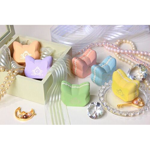  まとめ クルーシャル 付箋 マカロン付箋 ネコ green 付箋 ノート メモ帳