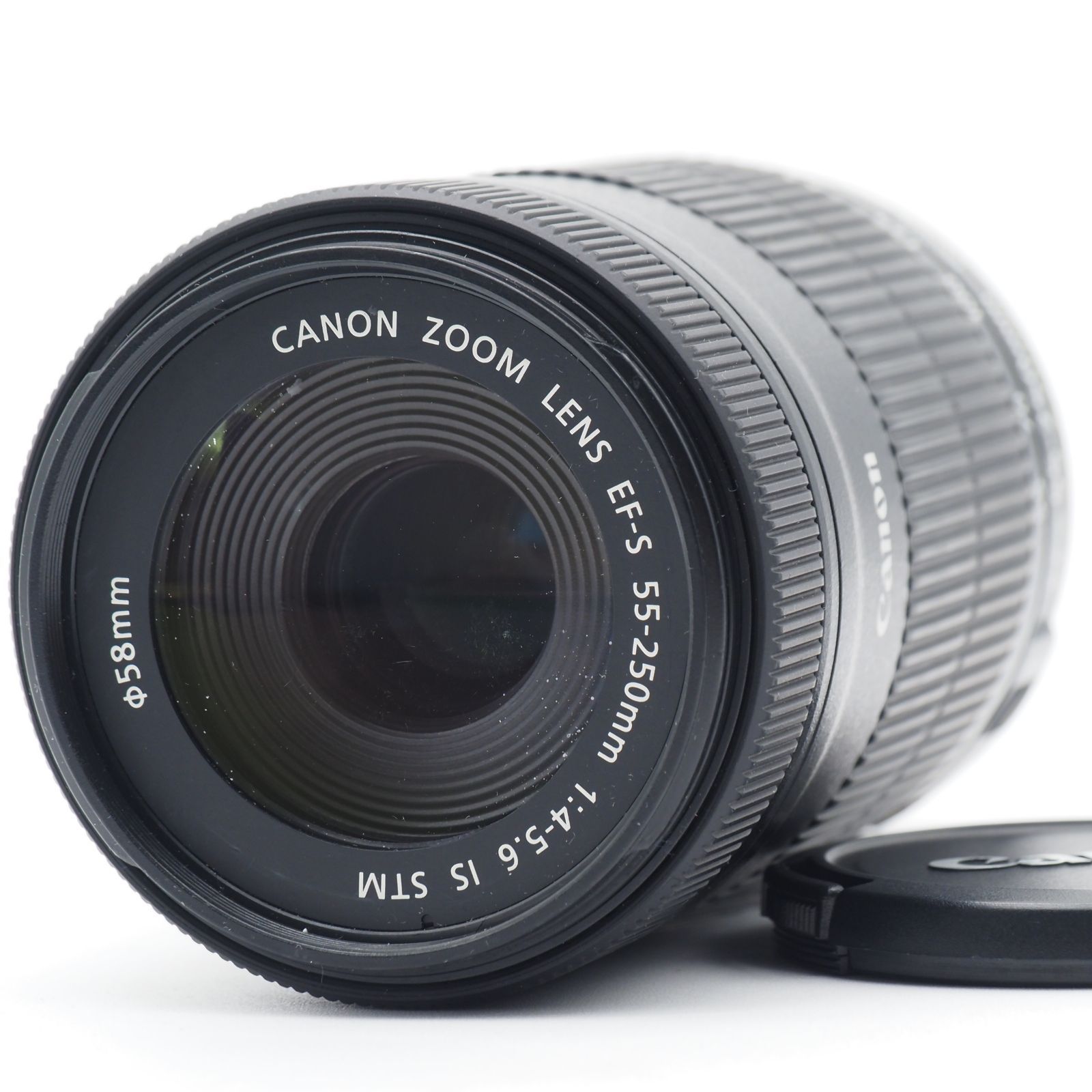 100806☆ほぼ新☆Canon キヤノン 望遠ズームレンズ EF-S55-250mm