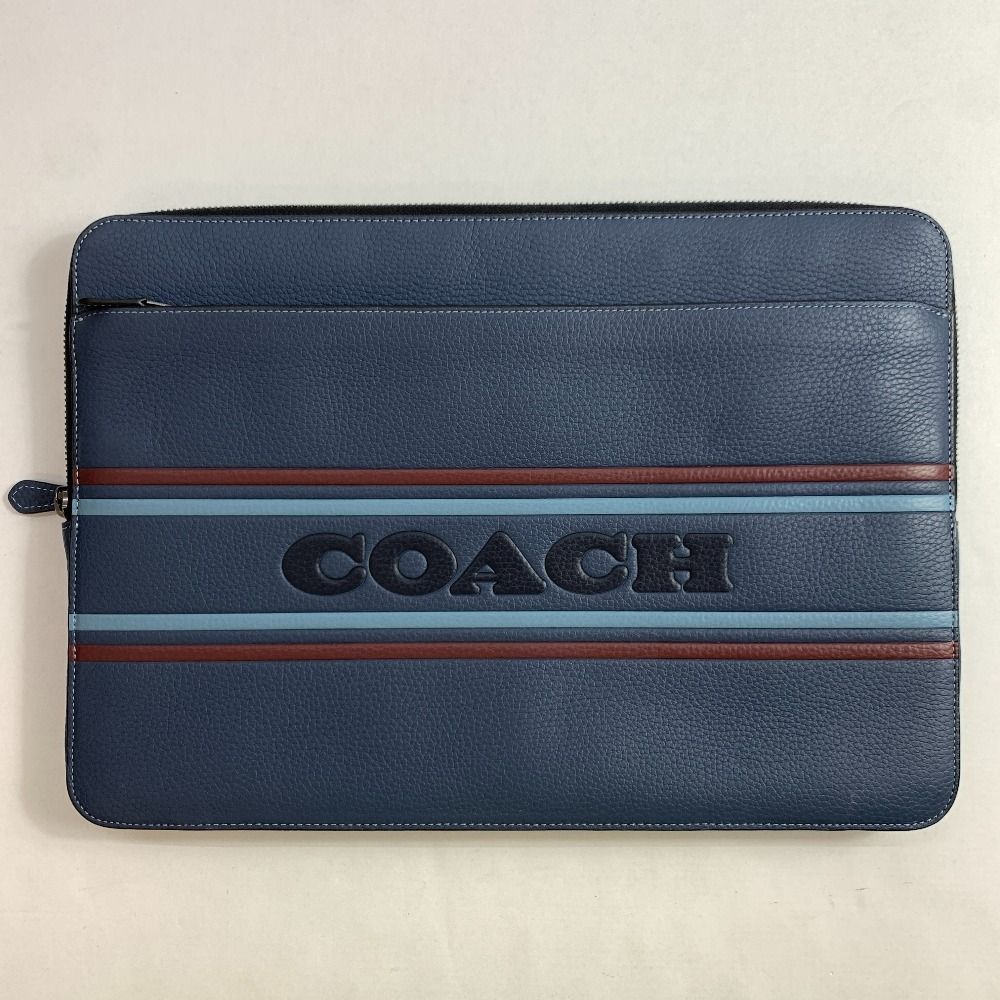 コーチ 小物 COACH コーティングキャンバス スムースレザー シグネチャー テック タブレット iPad ノートパソコン PCケース  チャコール×ブラック 32654 : 32654a : ブランド専門店 パイクストリート - 通販 - Yahoo!ショッピング
