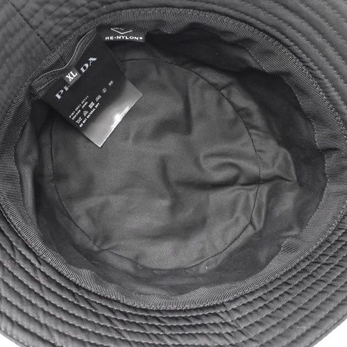 PRADA ブラック バケットハット XL