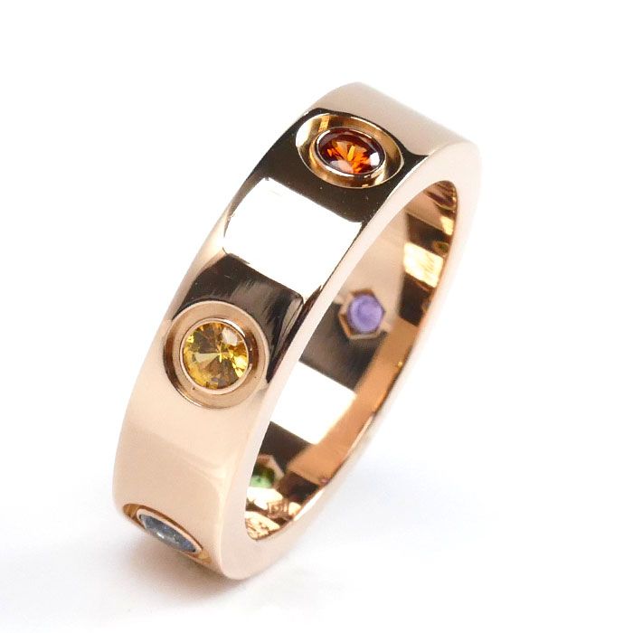 カルティエ Cartier ラブ #58 リング K18 WG ホワイトゴールド 750