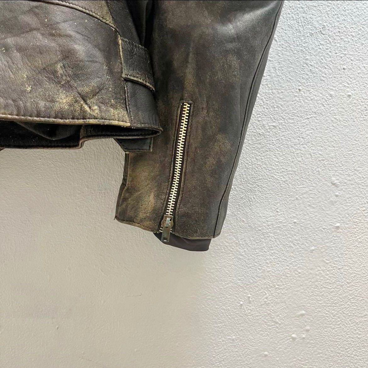 レザージャケット 80s