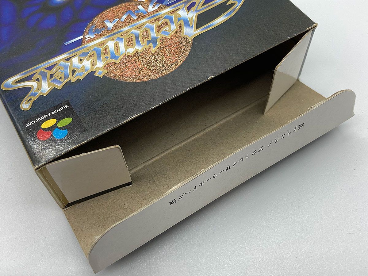 アクトレイザー　箱　説明書　初期動作確認済み アクトレイザー 箱 説明書付き 動作確認済 /SFC