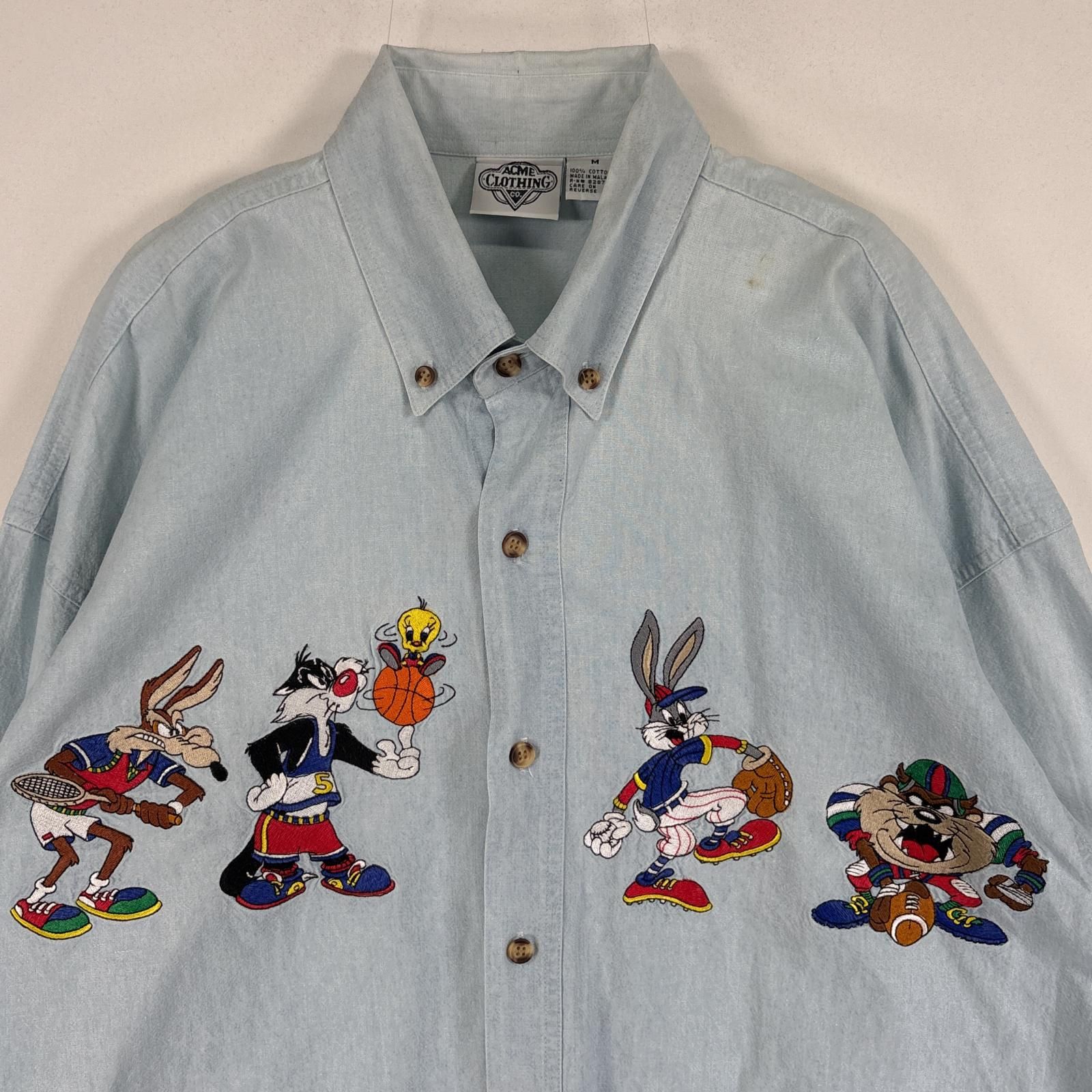 古着 90's/90年代 ルーニーテューンズ Looney Tunes 長袖シャツ