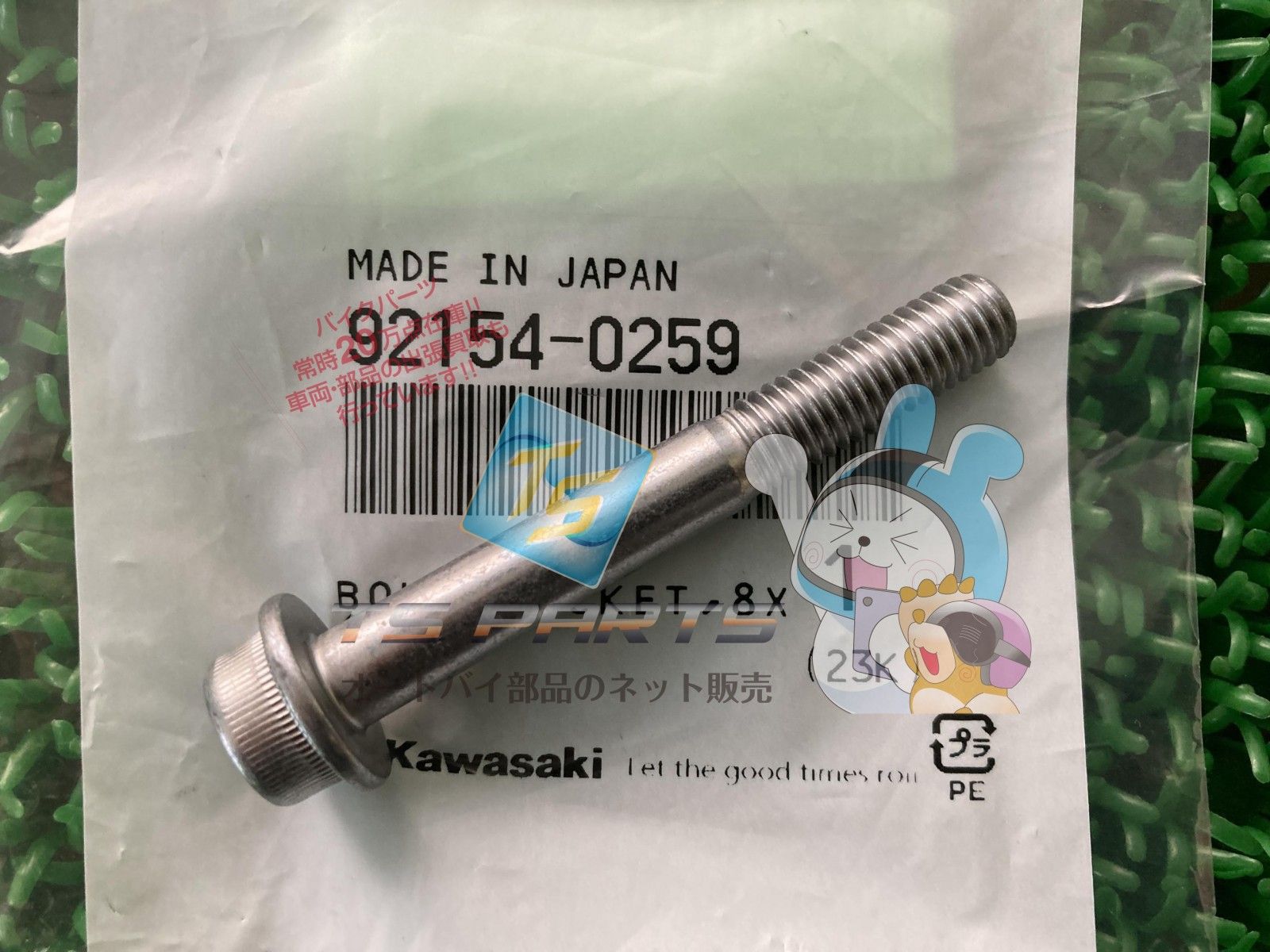 NINJA1000 タンデムグリップボルト 在庫有 即納 カワサキ 純正 新品