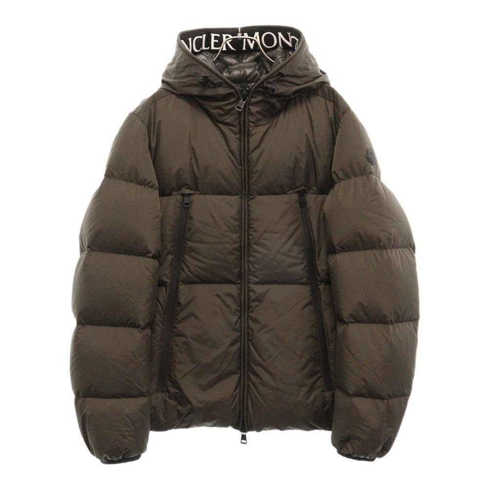 MONCLER モンクレール 20AW MONTCLA モンクラー ロゴ フーデッド ナイロン ダウンジャケット ブラウン F20911B56900