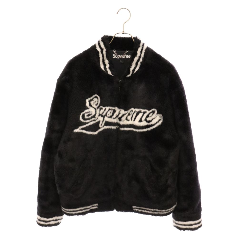 SUPREME (シュプリーム) 20SS Faux Fur Varsity Jacket ロゴフェイク ...