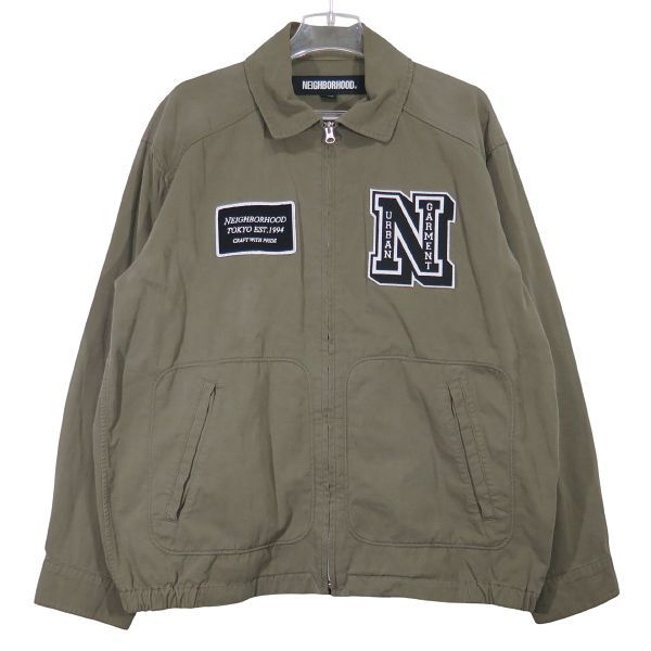 NEIGHBORHOOD ネイバーフッド 24SS WASHED ZIP WORK JACKET 241SPNH