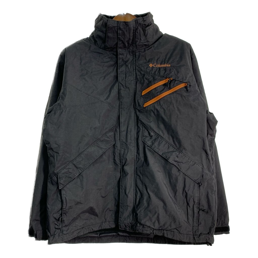 Columbia コロンビア ナイロンジャケット アウトドア ブラック (メンズ L) 中古 古着 T2671