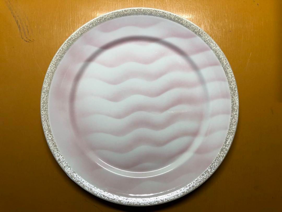 紅波紋縁銀彩大皿 10客 ※バラ売り・アソート売り可 紅波紋縁銀彩大皿 10客 ※バラ売り・アソート売り可 - メルカリ