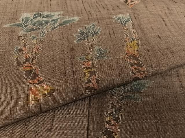 平和屋着物○小千谷紬 山菜 正絹 逸品 AAAV7300zg - メルカリ