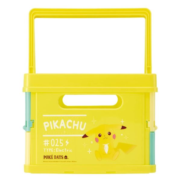 コンテナ 折りたたみ 収納ボックス ポケットモンスター ポケデイズ （ 収納ケース カゴ バスケット コンテナボックス ポケモン ピカチュウ キャラクター 買物かご キャラ 折りたためる コン
