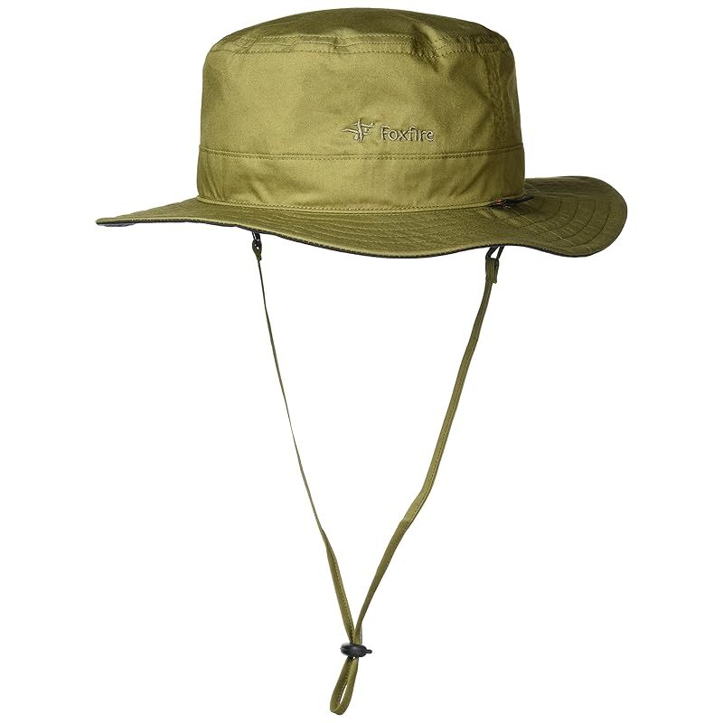 フォックスファイヤー ハット 5522317 GORE-TEX採用 防水 キャンパーズハット 5522317 ｵﾘｰﾌﾞ 1