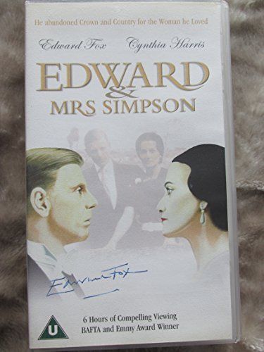 その他 Edward &amp; Mrs Simpson [VHS] Amazon.com: Edward & Mrs. Simpson : Edward Fox, Cynthia Harris
