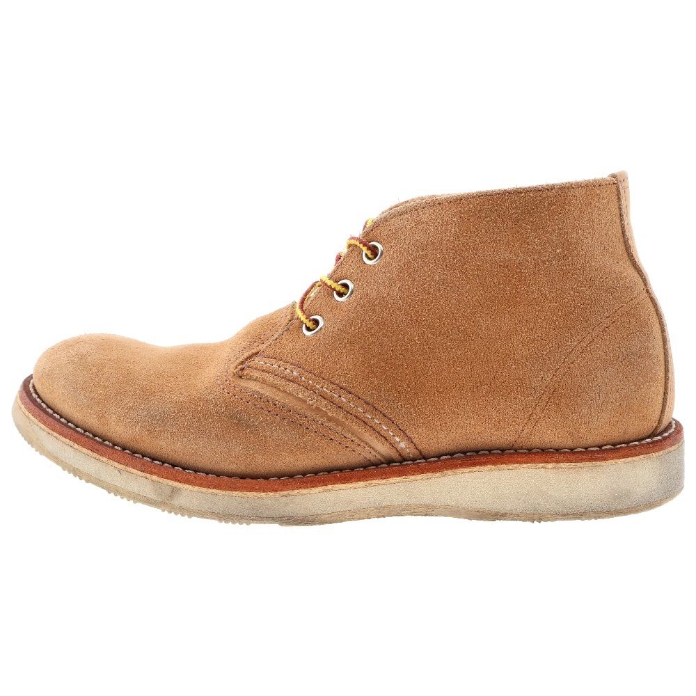 RED WING (レッド ウイング) 3143 Work Chakka スエード ワークチャッカブーツ ブラウン 【良品•15年•9D】レッドウィング3143ワークチャッカ　スエード