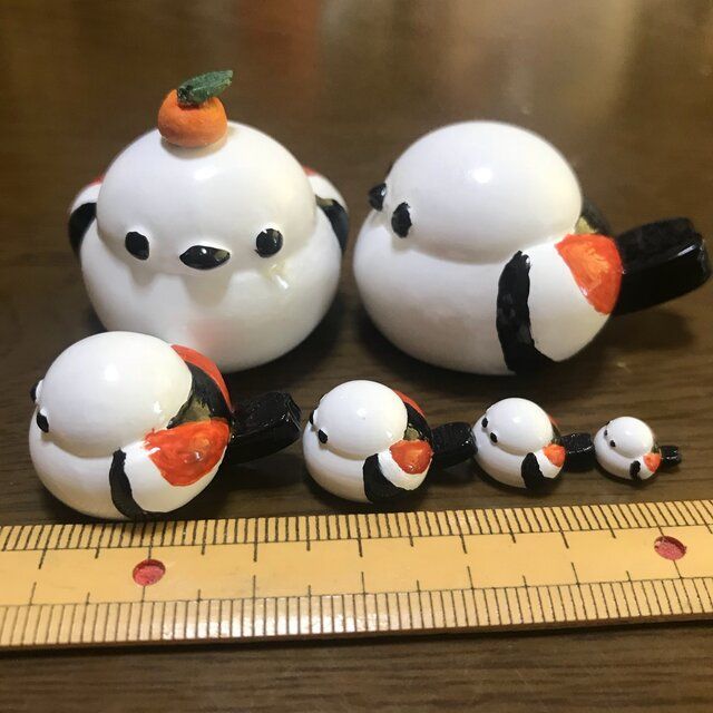シマエナガモール形ド全サイズset