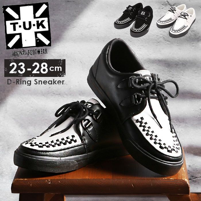 ☆ US6(24cm) ☆ TUK D-Ring Sneaker TUK ラバーソール T.U.K ティー 