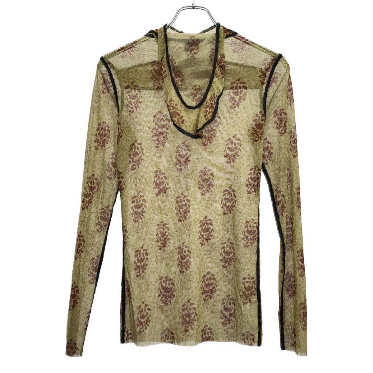 Jean Paul Gaultierドラゴンプリント　パワーネットセカンドスキン Jean Paul Gaultier パワーネット セカンドスキン カーディガン