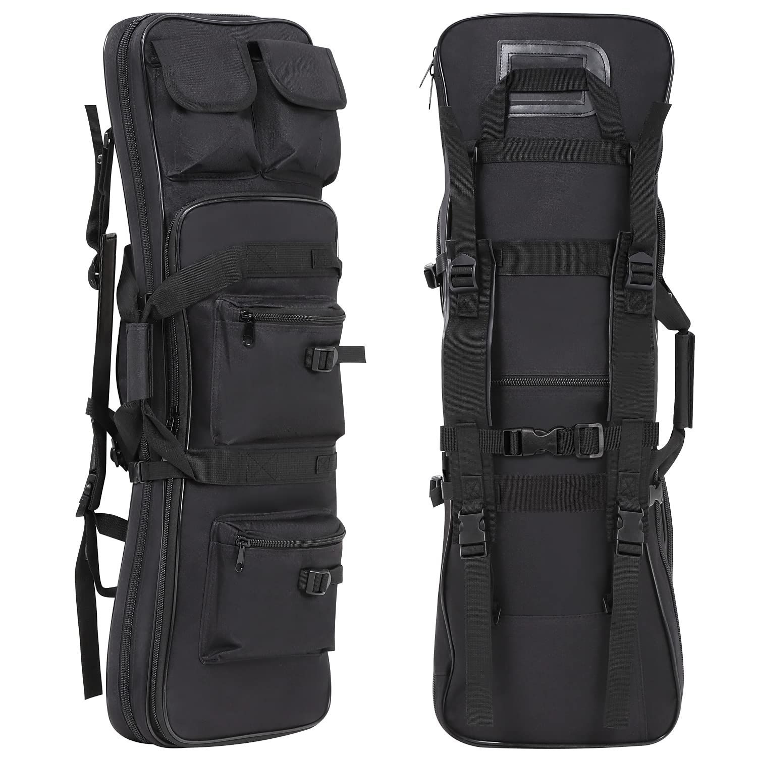Color 全長85cm Catsobat ライフルケース ガンケース 登山 アウトドア 2wayタイプ 収納リュック メーカー30日付き 全長85cm