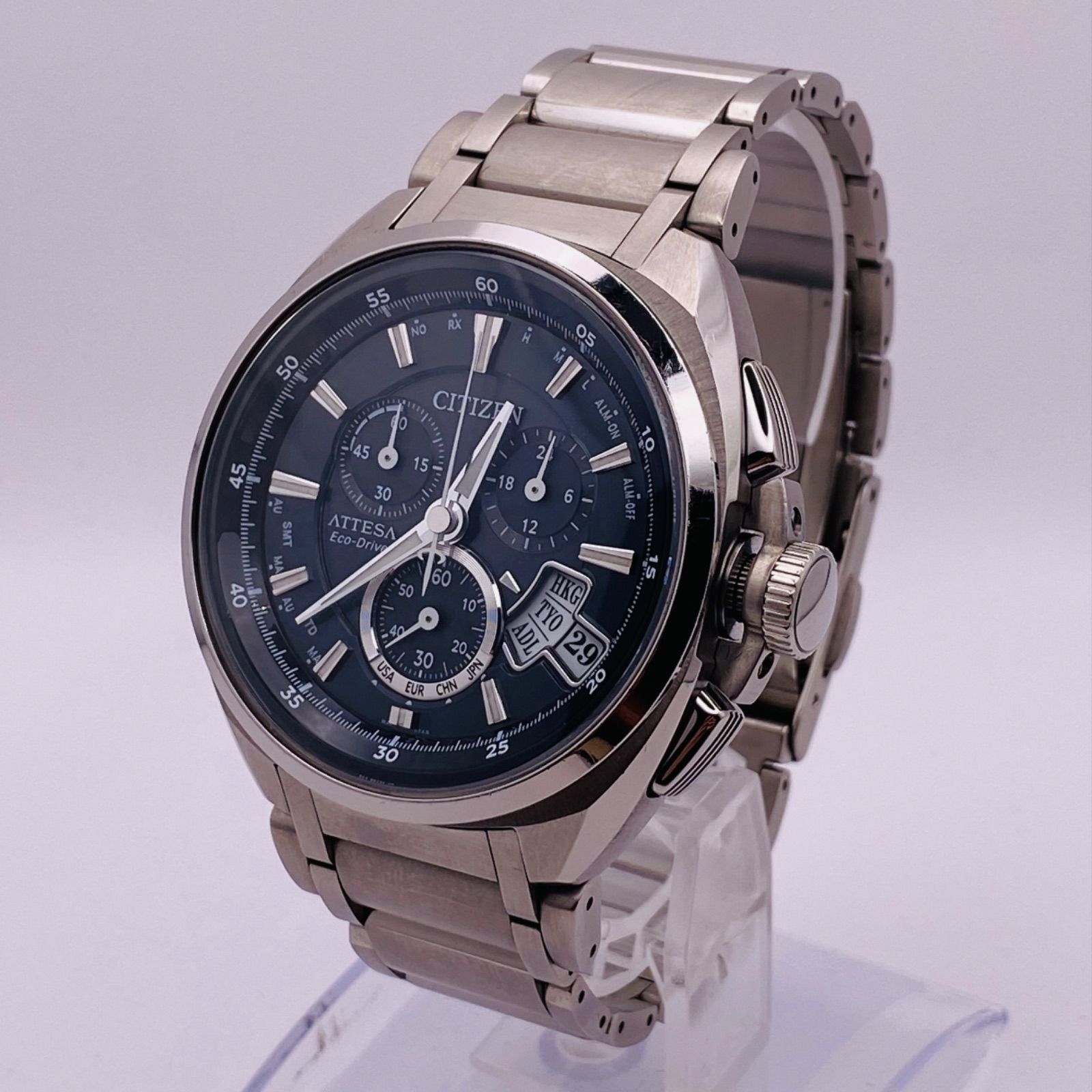 シチズン アテッサ ジェットセッター 福山雅治モデル ATD53-3011