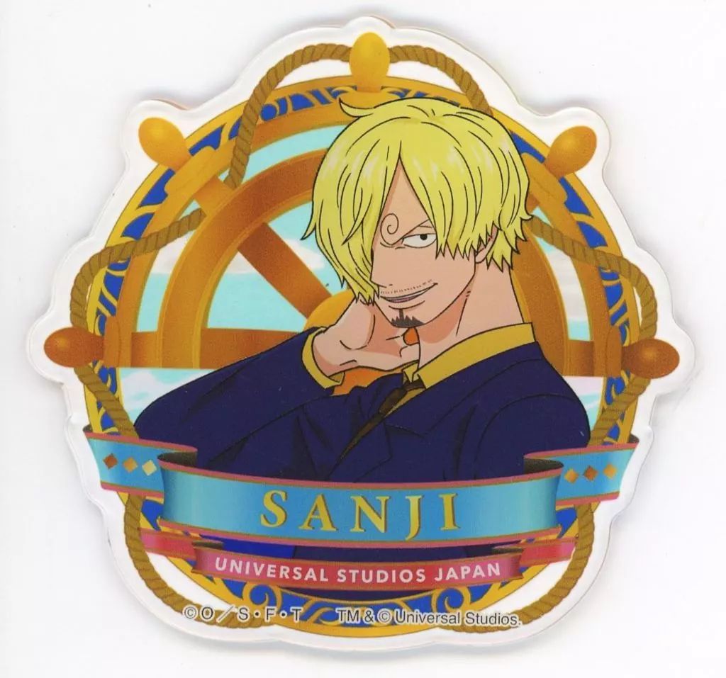 中古】コースター サンジ オリジナルアクリルコースター