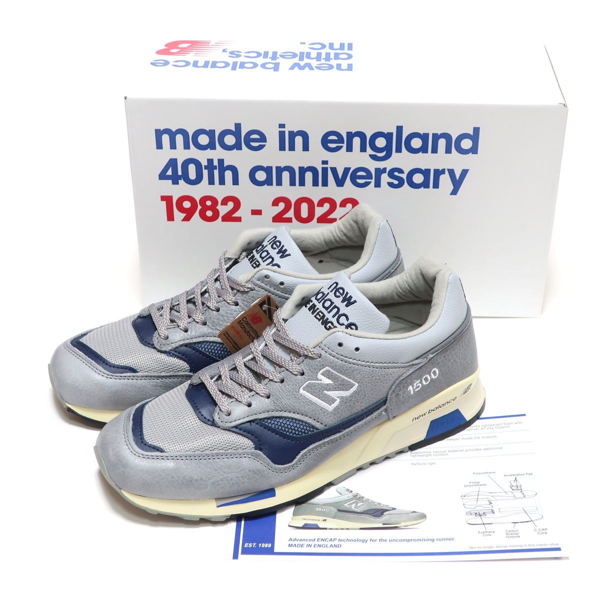 NEW BALANCE M1500UKF US8.5 26.5cm 40th Anniversary 