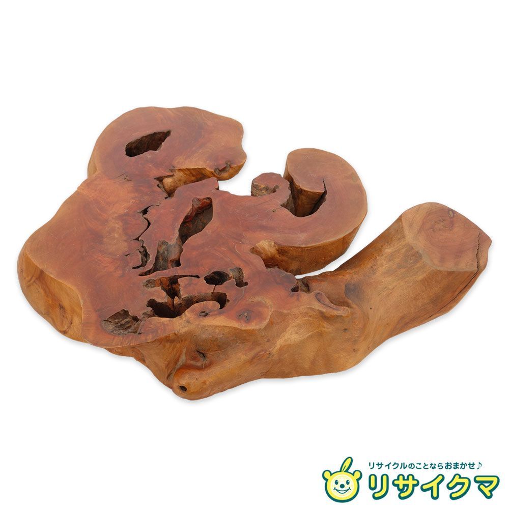 M▽屋久杉 花台 置台 敷台 盆栽台 座卓 一枚板 飾り棚 38337