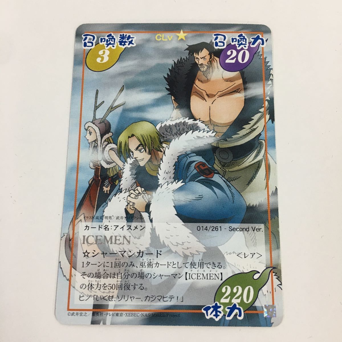 の2 シャーマンキング 超 占事略決 カード トレカ まとめ ICEMEN