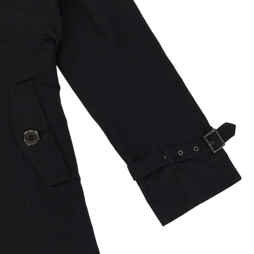 バーバリー　トレンチコート40ブラック バーバリー トレンチコート 40 ブラック BURBERRY キルト