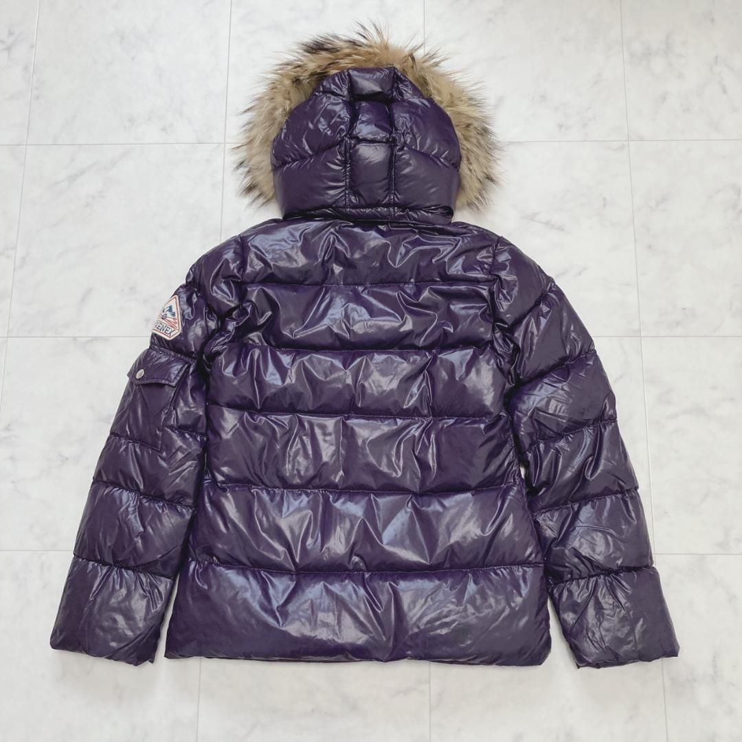 ダウンジャケットラクーンファー付