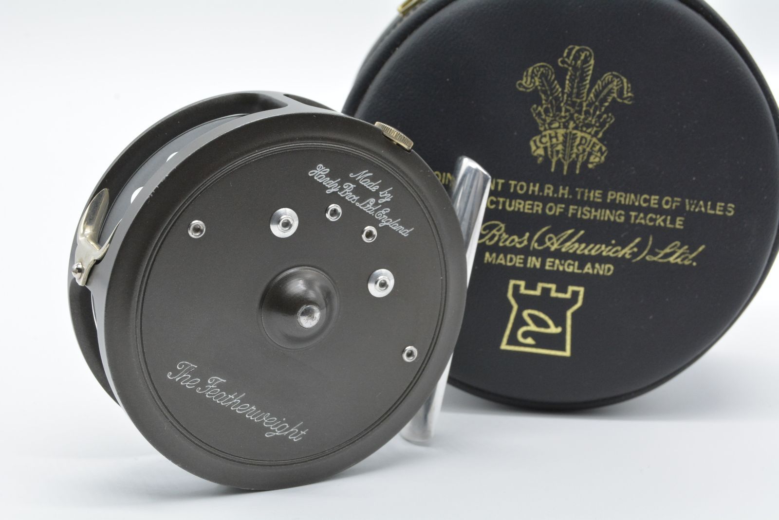 ◆ブロス期スモールU◆ Hardy Featherweight ハーディ フェザーウェイト ラインガード スモールU Fly Reel