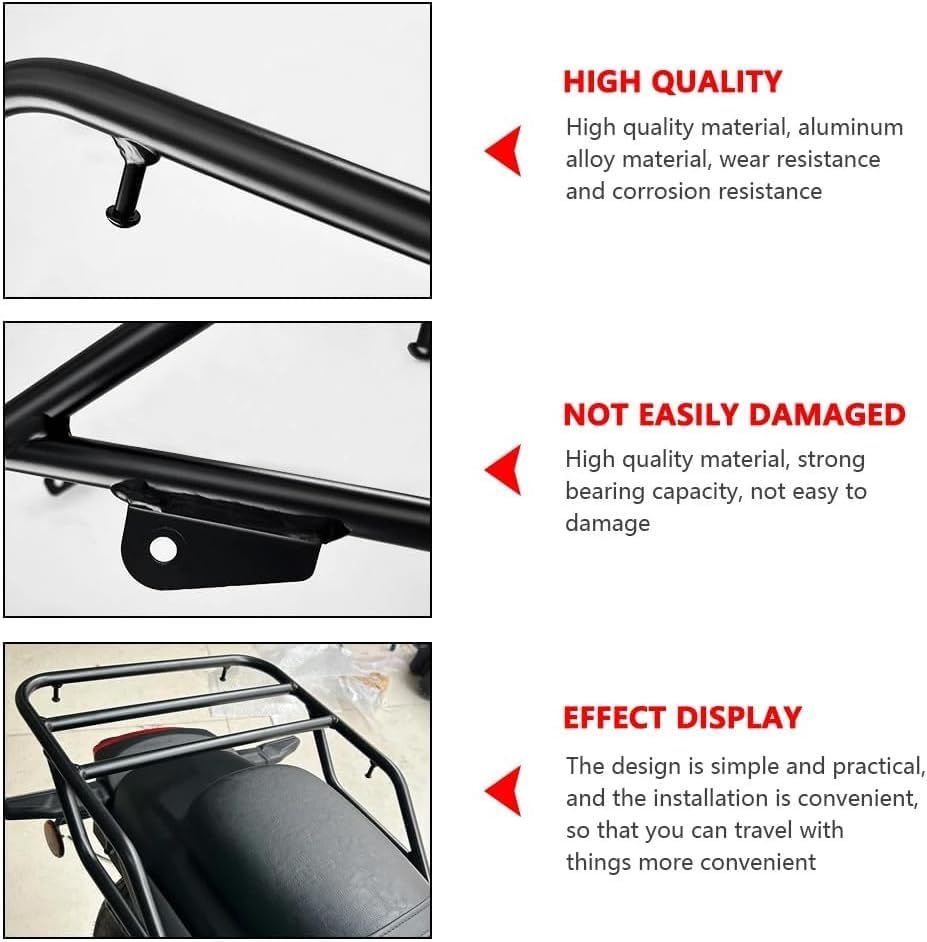 FOR Eliminator エリミネーター Eliminator SE エリミネーターse 400 450 500 SE E400 E450 E500 2025-2025 オートバイ ラゲッジフェンダー ラゲッジラック カーゴ サドルバッグホルダ BRIGHTFACE_UK