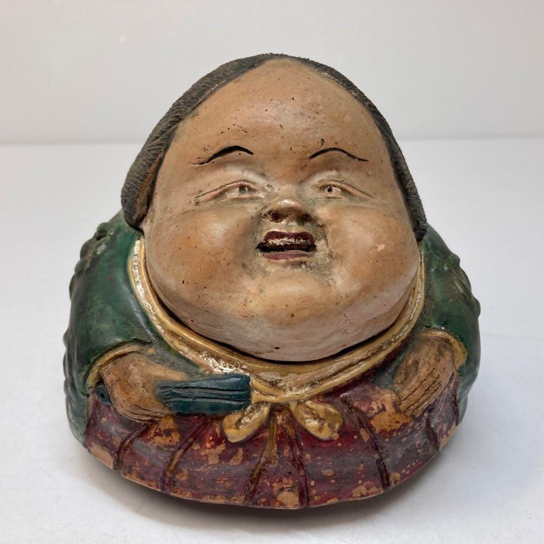 幸右衛門造　お多福　香炉　トヒコカ　東さ6-0208① 幸右衛門造 お多福 香炉 トヒコカ 東さ6-0208① - メルカリ