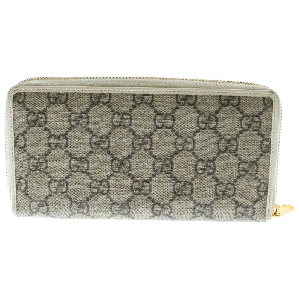 GUCCI パープル レザー 長財布 二つ折り　金金具　ホースビット GUCCI グッチ 財布 レディース ブランド 二つ折り財布 ホース