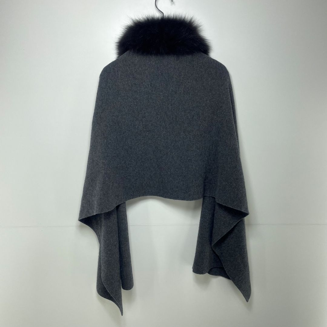 国内古着】DESIGNWORKS デザインワークス フォックスファー付きウール 