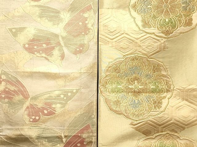 平和屋本店□袋帯 西陣 まとめて100点 鳳凰 鶴 蝶 更紗 花柄 宝