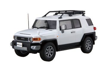 1⁄30 FJクルーザー ホワイト ディーラー展示用 色見本 カラーサンプル