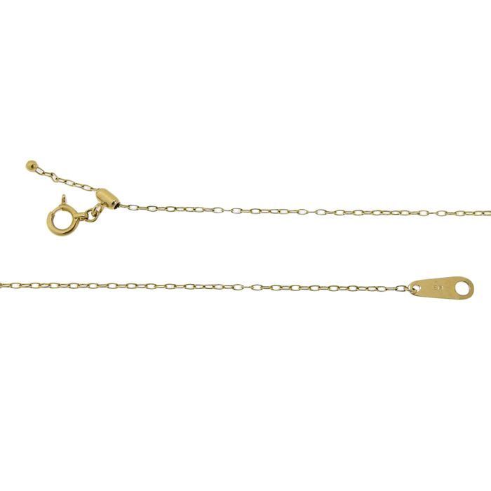 agete アガット ハート モチーフ ダイヤ ネックレス K18YG 750