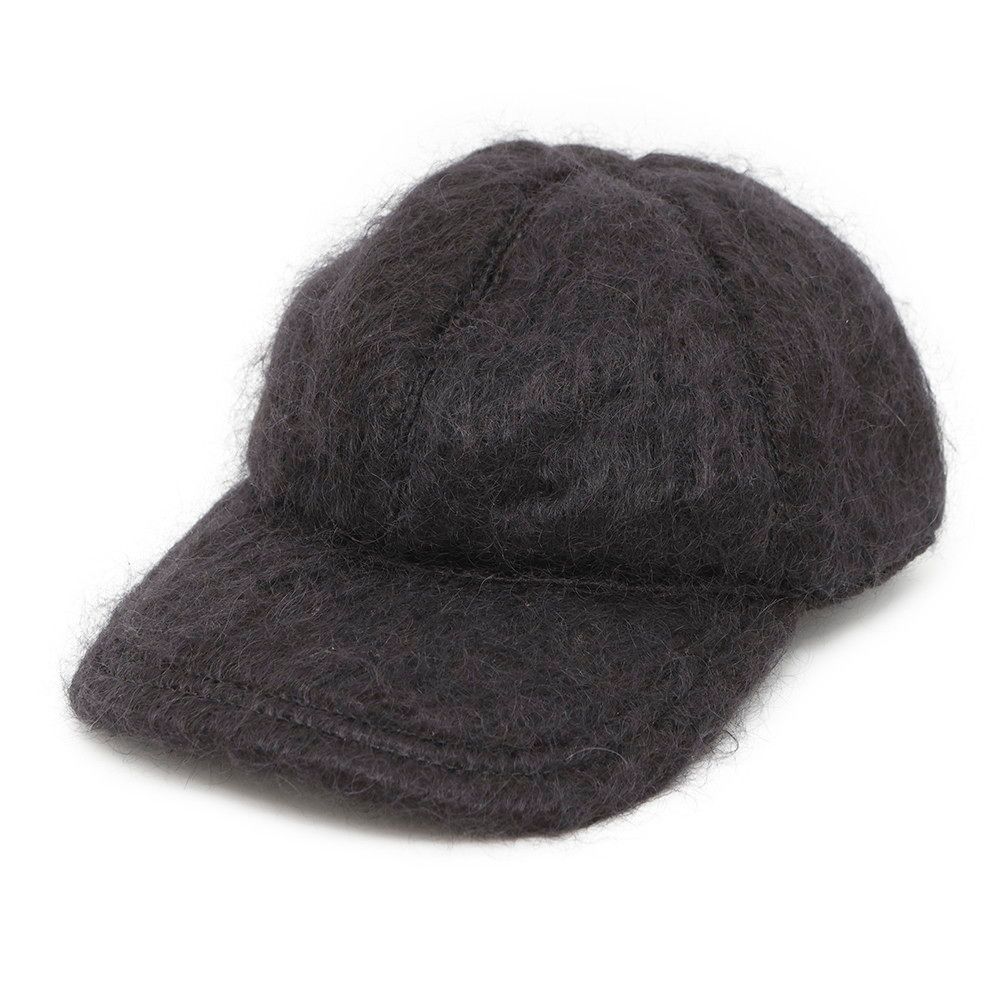 グッチ キャップ ダブルG ベースボールキャップ モヘア サイズM 729349 GUCCI 帽子 黒