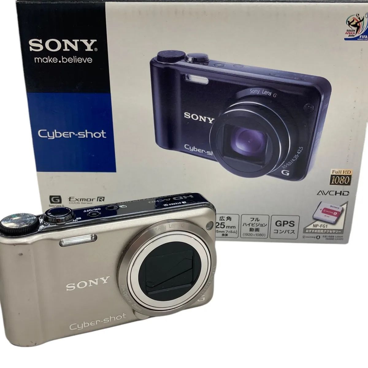 186000 現状品 Cyber-Shot DSC-HX5V ゴールド