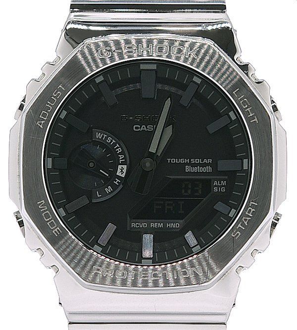 CASIO カシオ G-SHOCK ジーショック GM-B2100D-1AJF スマートフォンリンク搭載 フルメタルモデル タフソーラー メンズ