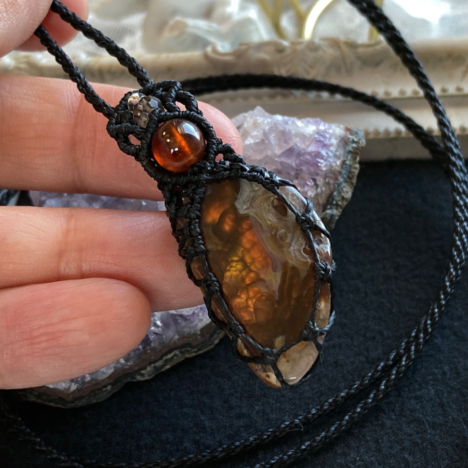 ︎ファイヤーアゲート ミニサイズ