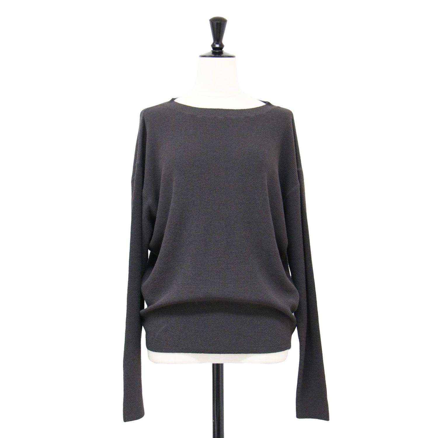 MICA&DEAL マイカアンドディール ニット チャコールグレー サイズ:FREE  